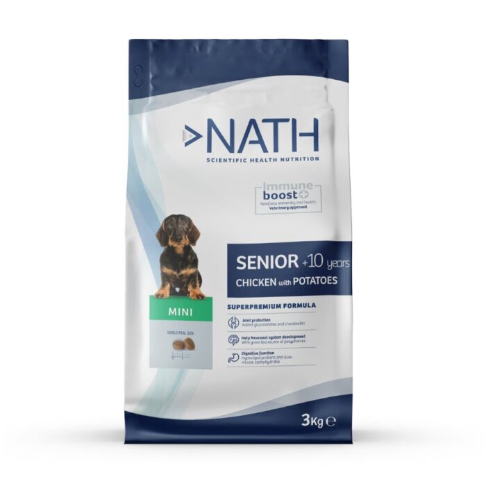 Nath Senior Mini ração para cães